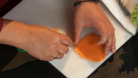 детские бутерброды львенок и зайчонок