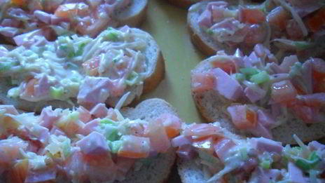 горячие бутерброды мозаика