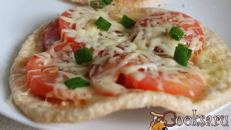 горячие бутерброды на вафельных хлебцах