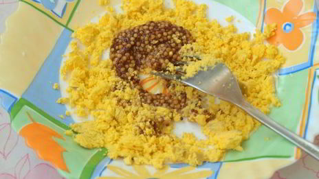 горячие бутерброды с тунцом и яйцом