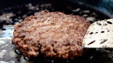 горячий бутерброд с фаршем