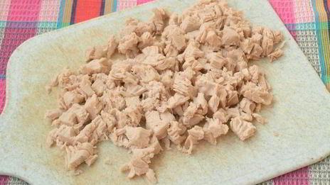 намазка для бутербродов с индейкой, шампиньонами и корейской морковью