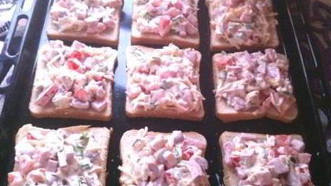 пикантные бутерброды