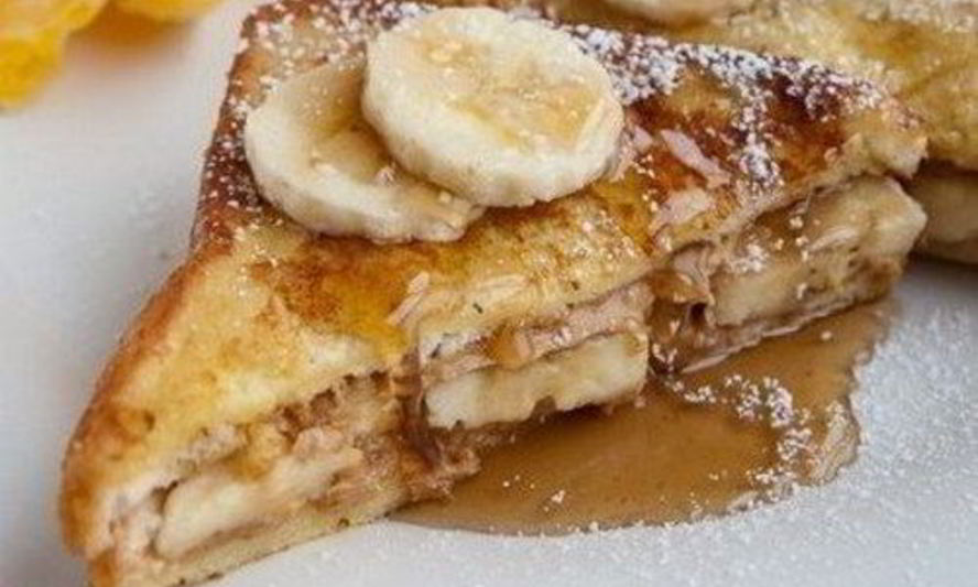 Рецепт шоколадного бутерброда с бананом