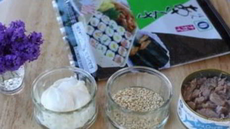 японский бутерброд онигири