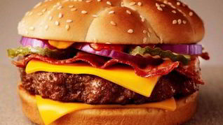 Чизбургер с говяжьей котлеткой