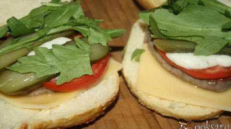 домашние чизбургеры