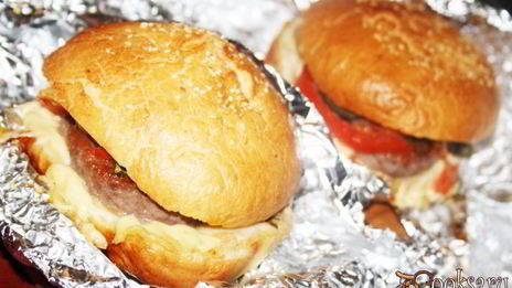 домашние чизбургеры