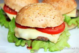 Домашний гамбургер