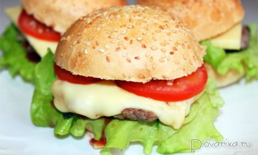 Рецепт домашнего гамбургера
