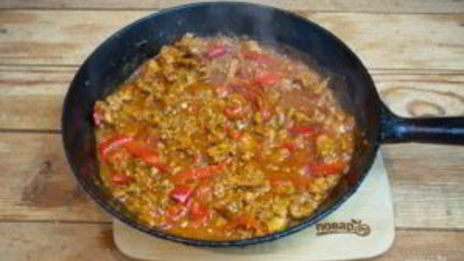 макароны чизбургер