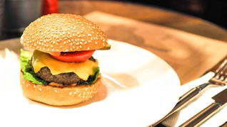 Мраморный чизбургер