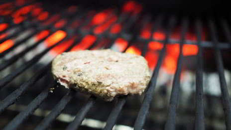 мраморный чизбургер