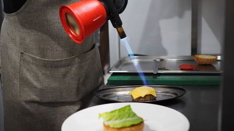 мраморный чизбургер