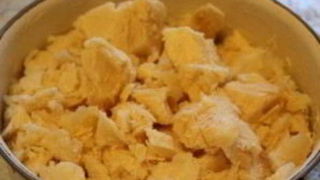 домашний сыр из ряженки