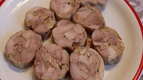 домашняя куриная колбаса