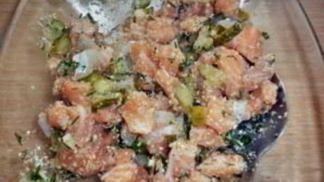 фаршированные помидоры рыбой