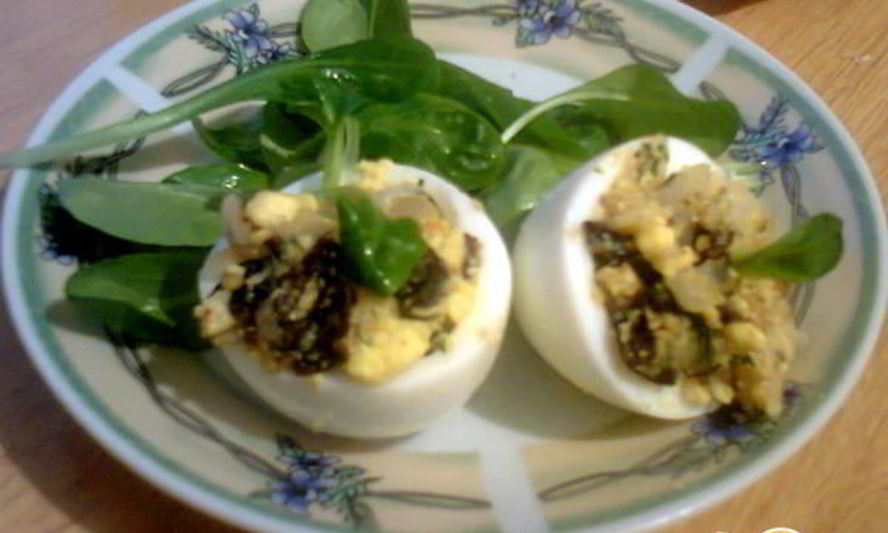 Рецепт фаршированных яиц