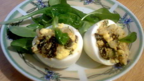 фаршированные яйца