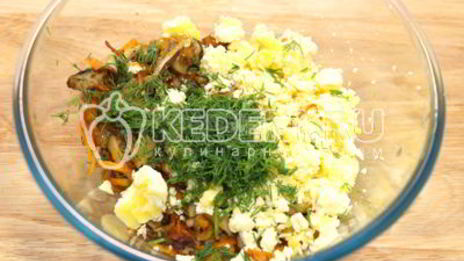 яйца фаршированные грибами