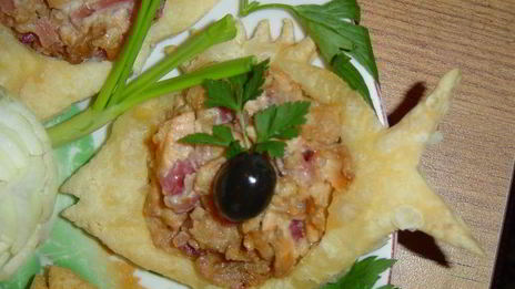 горячая закуска пескарики