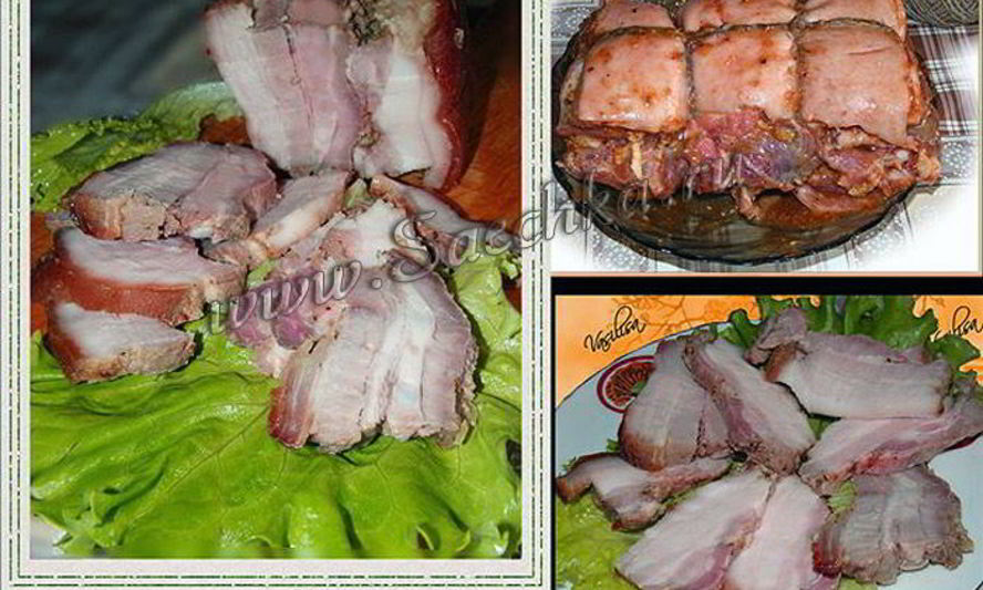 Рецепт грудинки маринованной