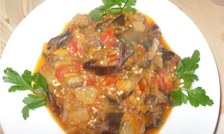 Рецепт икры баклажанной