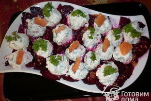 Карпаччо со свеклой Элегия