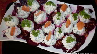Карпаччо со свеклой Элегия