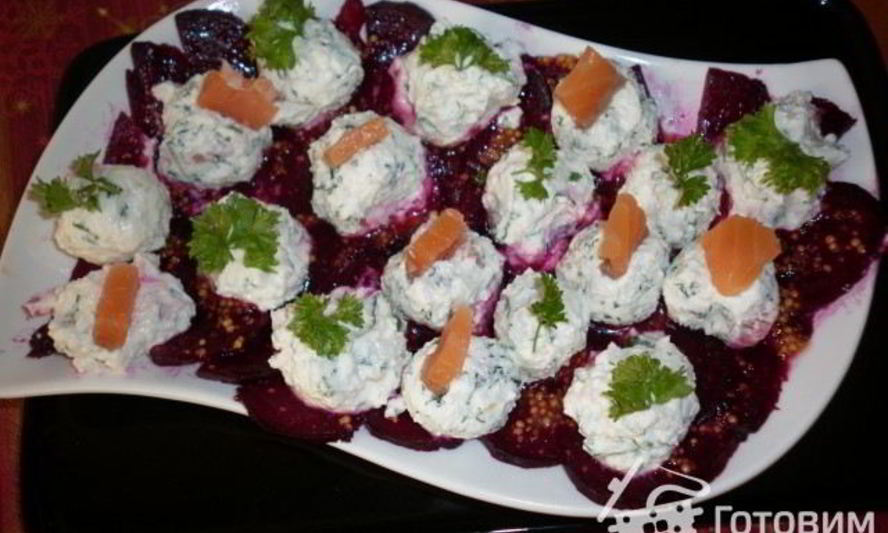 Рецепт карпачча со свеклой элегия