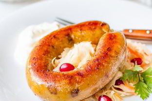 Картофельная колбаса