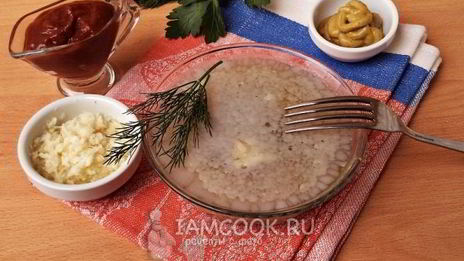 холодец из свиной рульки