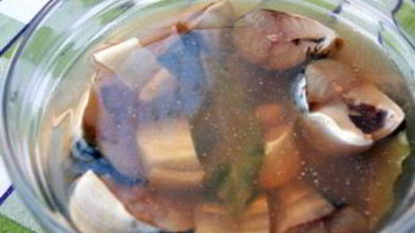 маринованная скумбрия с уксусом