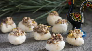 Мини-моцарелла фаршированная