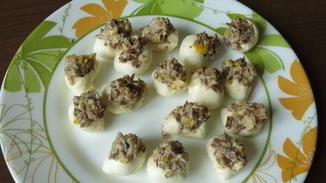 мини-моцарелла фаршированная