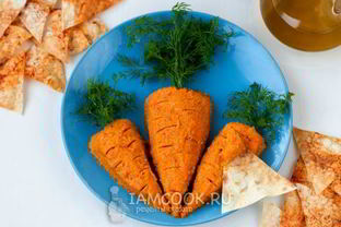 Морковный хумус