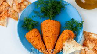 Морковный хумус