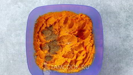 морковный хумус