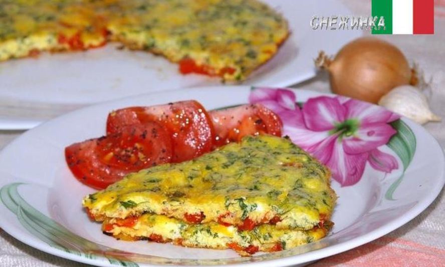Рецепт фриттаты — итальянского омлета
