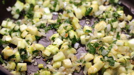 фриттата с кабачками