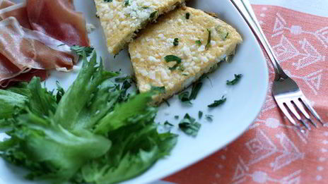 фриттата с кабачками