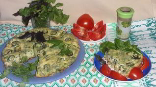 Фриттата с цукини