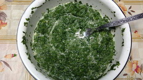 кюкю — омлет с зеленью