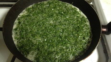 кюкю — омлет с зеленью