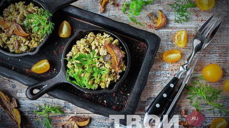 омлет без молока