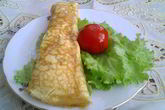 Омлет фаршированный с помидорами и перцем