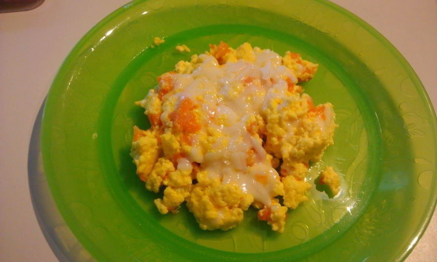 Рецепт омлета из желтков