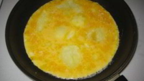 омлет из желтков