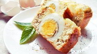 Омлет Мишна с куриным мясом