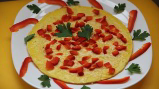 Омлет на завтрак